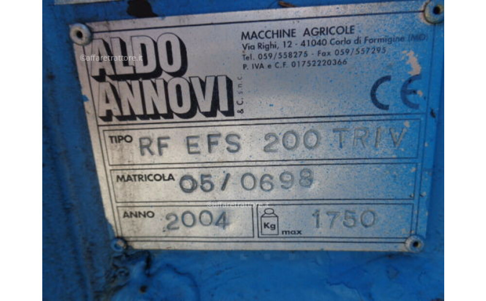 Aldo Annovi RF EFS 200 TR Usato - 6