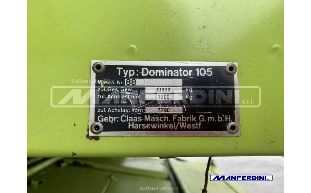 Claas DOMINATOR 105 Usato - 11