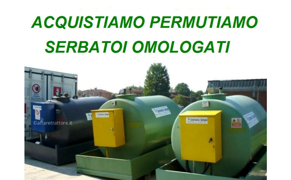 Serbatoi gasolio - Cisterne gasolio ACQUISTIAMO E PERMUTIAMO - 2