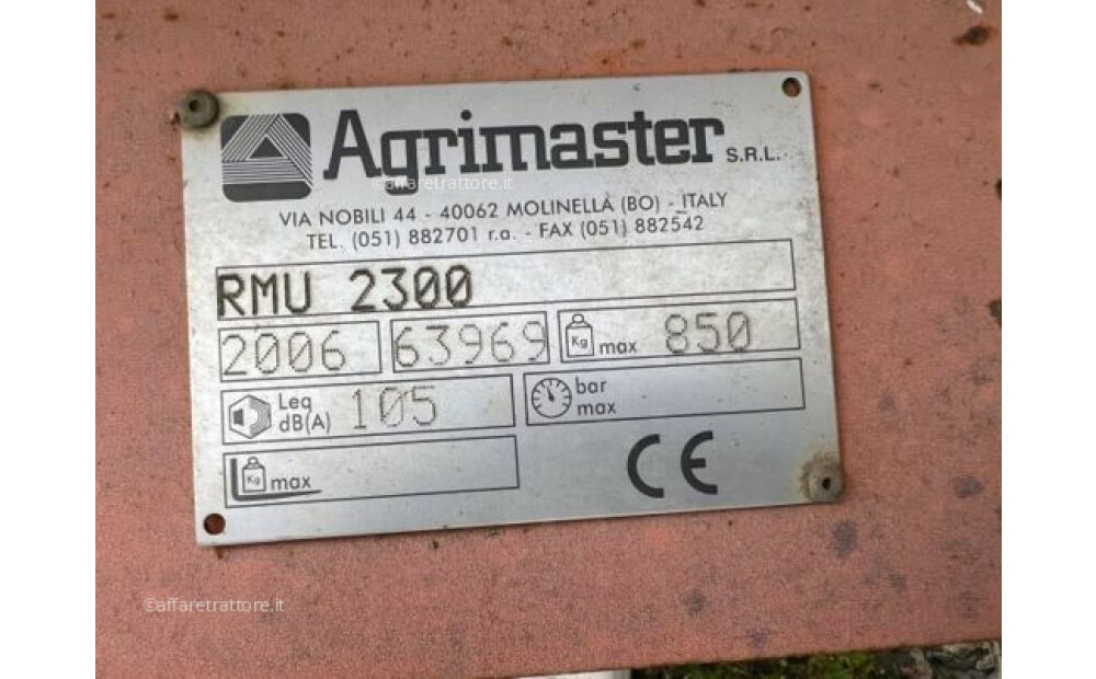 Agrimaster RMU 230 Usato - 7