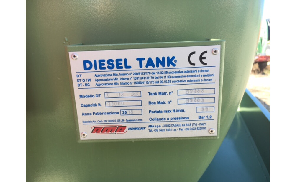Cisterna per gasolio ama diesel tank dto 15 - 2