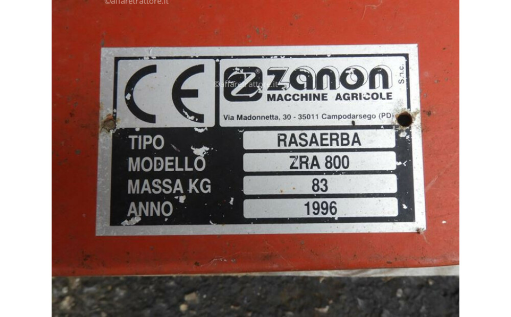 Zanon ZRA800 Usato - 7