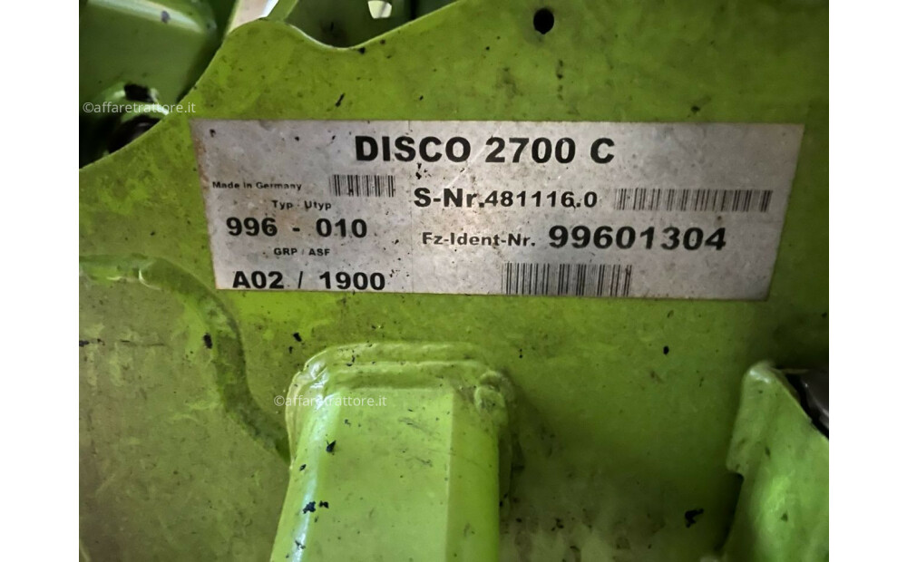 Claas DISCO 2700 C Usato - 5