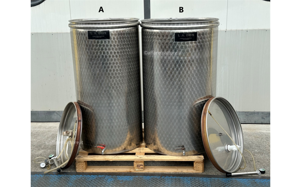 L.A. Inox Cisterne 400 litri Usato - 9