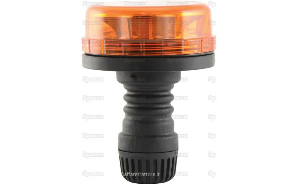 Lampeggiante LED (Arancione), Class 3, Perno Flessibile, 12/24V - 1