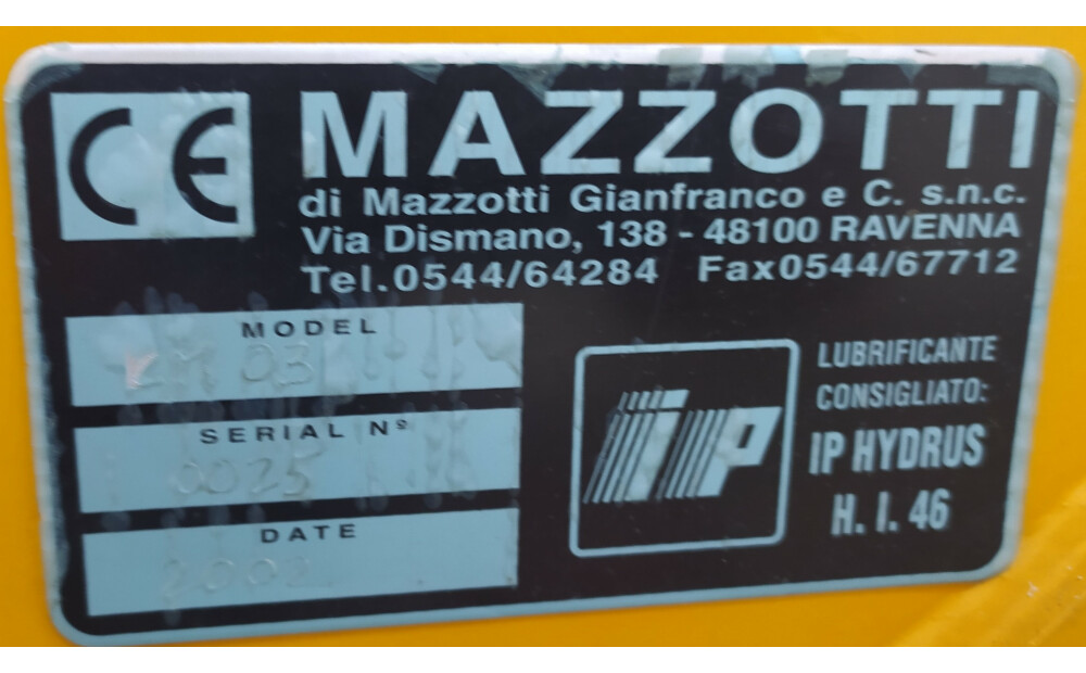 Trivella Idraulica Mazzotti Tm 03 per trattori con impianto idraulico indipendente - 2