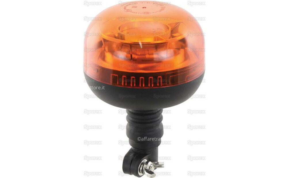 Lampeggiante LED (Arancione),Class 1, Perno Flessibile, 12/24V - 1
