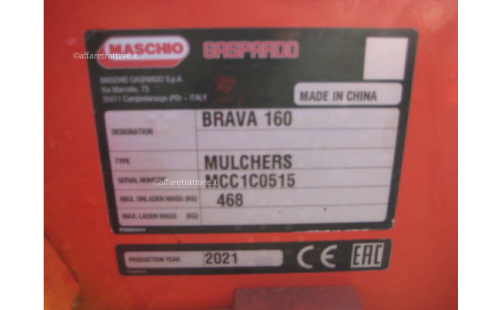 Maschio BRAVA 160 Nuovo - 9