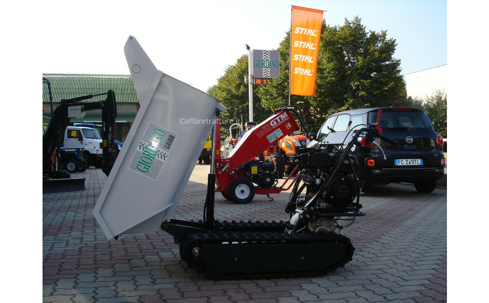 GIOR 600 Motocarriola Cingolata Dumper  Honda Ribaltamento Idraulico - Versione Edilizia Nuovo - 1
