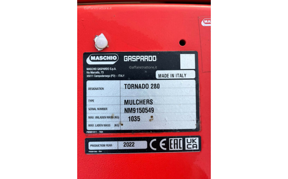Maschio TORNADO 280 Nuovo - 5