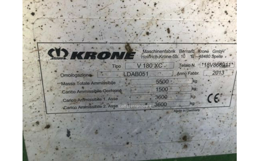 Krone V180X Usato - 9