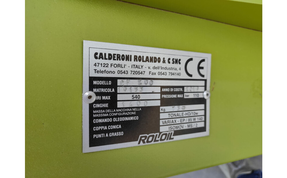 Calderoni CP 200 Nuovo - 6