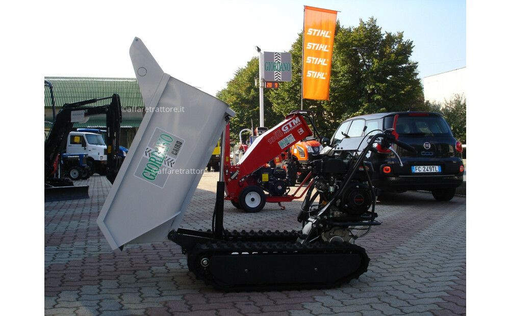 GIOR 600 Motocarriola Cingolata Dumper  Honda Ribaltamento Idraulico - Versione Edilizia Nuovo - 5